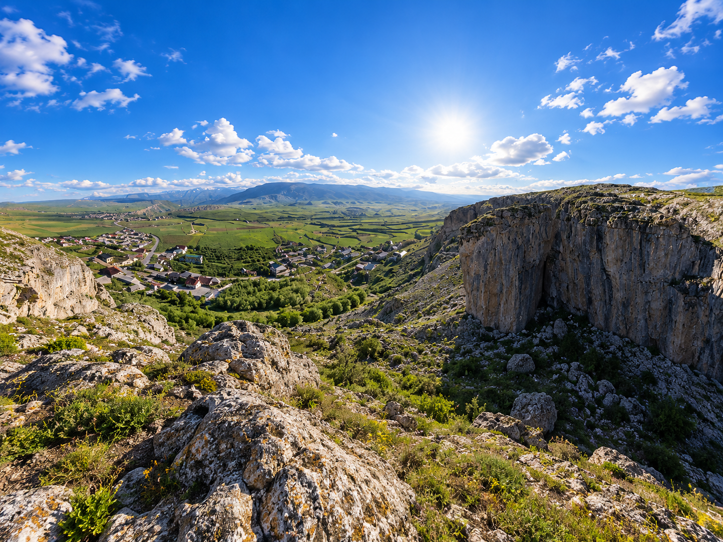 Панорама Хунзахского плато